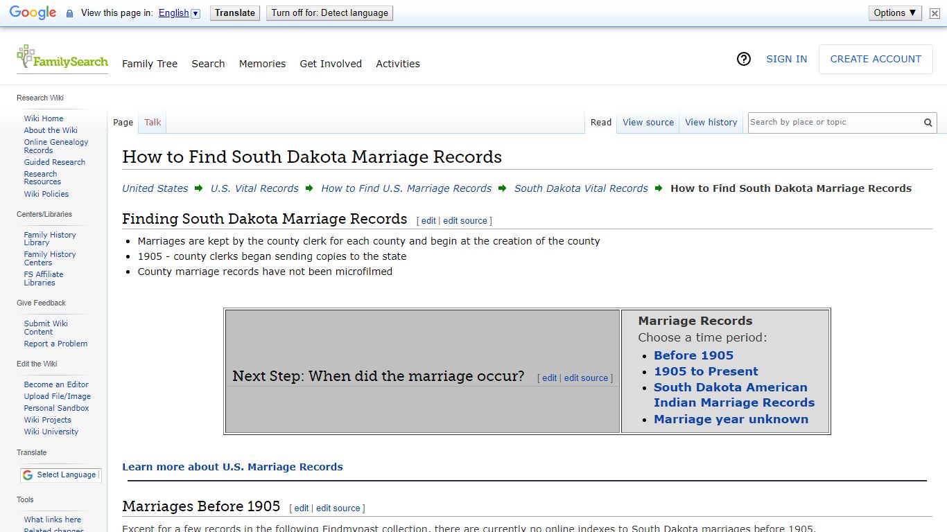 How to Find South Dakota Marriage Records • FamilySearch